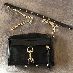 Rebecca Minkoff black cross-body bag